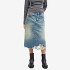 R13 Women's Jesse Skirt in Clinton Blue