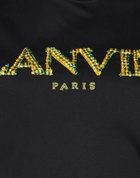 Lanvin Womens T-shirt in Black