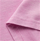 Peter Millar - Mélange Cotton-Blend Polo Shirt - Pink