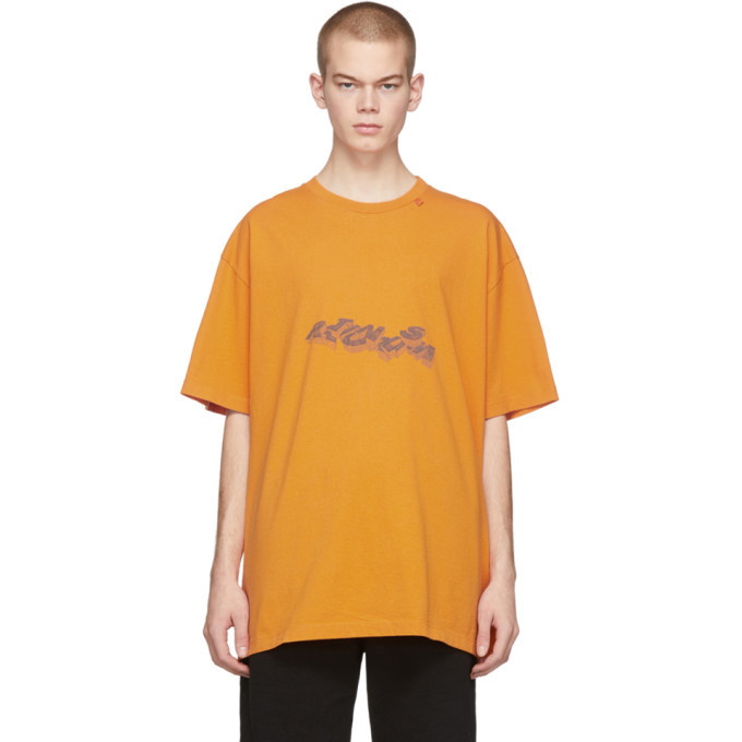 Photo: Off-White Orange 3D Pencil T-Shirt
