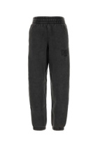 T by Alexander Wang Charcoal Cotton Blend Joggers