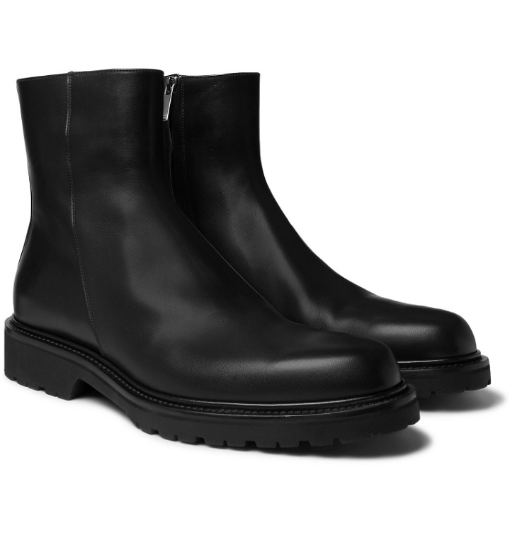 Photo: Mr P. - Leather Boots - Black