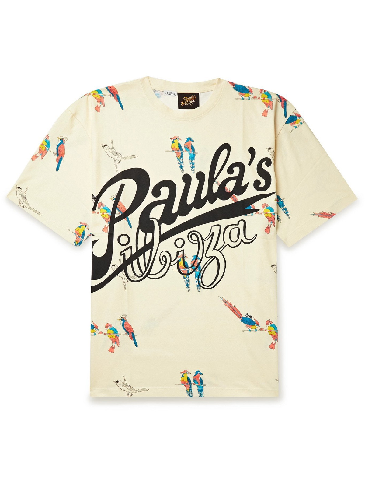 LOEWE Paula's Ibiza Parrot T-shirt サイズS | nate-hospital.com