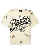 LOEWE - Paula's Ibiza Printed Cotton-Jersey T-Shirt - Neutrals