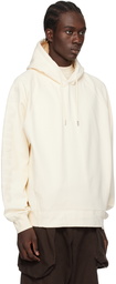 Jacquemus Off-White Les Classiques 'Le Hoodie Typo' Hoodie