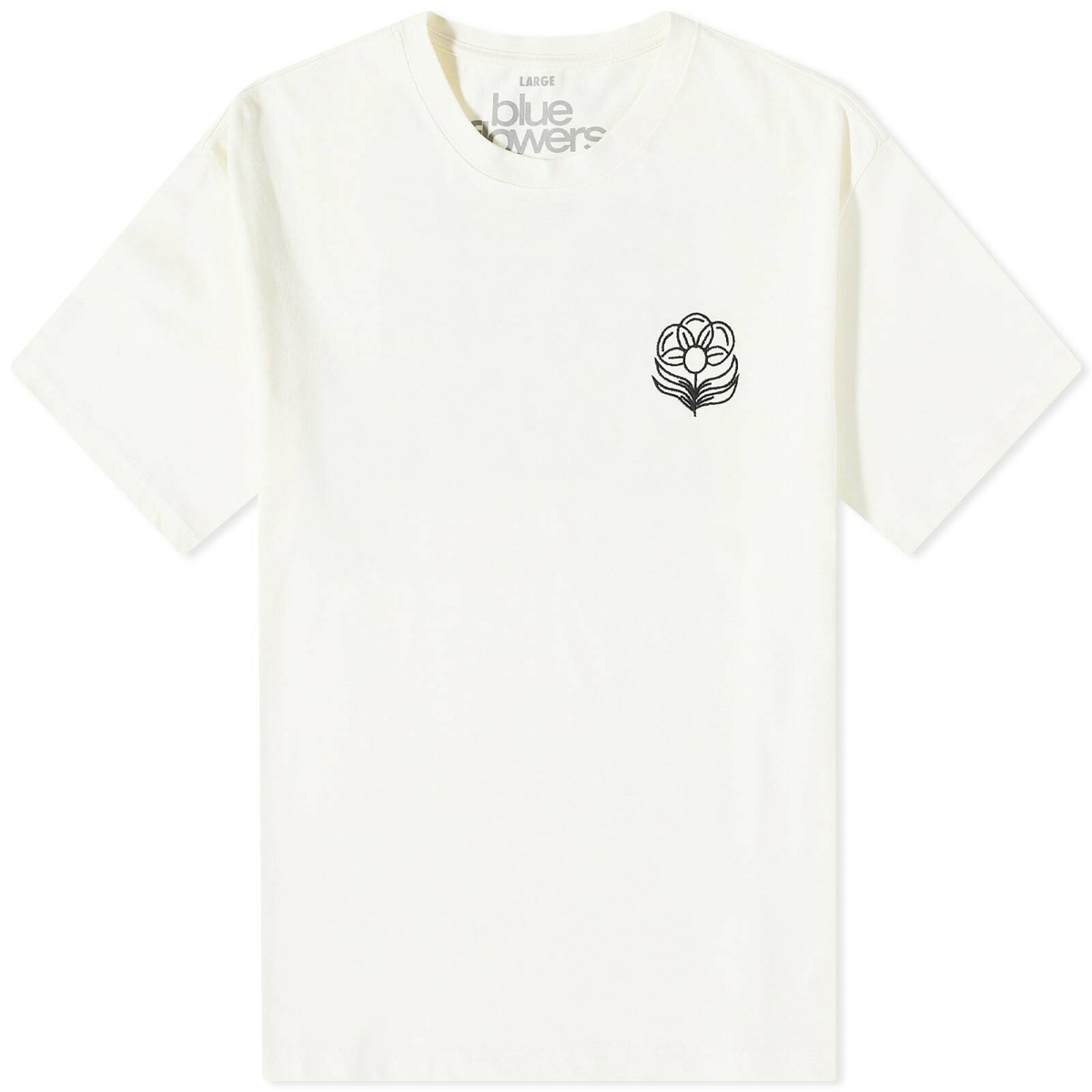 Purple Brand Men's Logo Clean T-Shirt in White Purple Brand