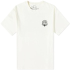 Blue Flowers Men's Pollinator T-Shirt in Antique White