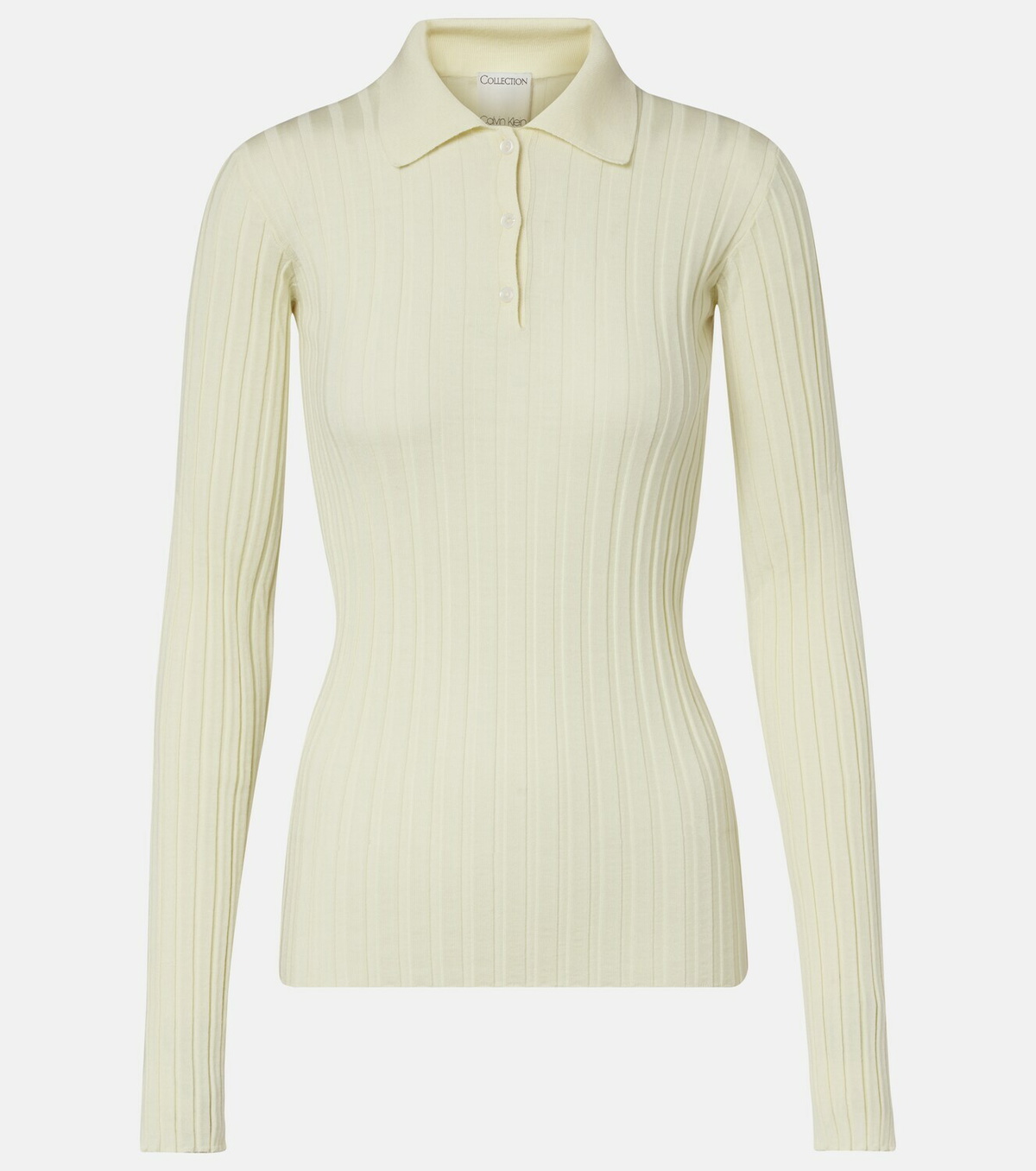 Calvin Klein Collection Amber wool polo sweater