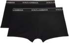 Dolce & Gabbana Two-Pack Black Boxer Briefs