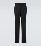 Valentino Wool and mohair slim pants