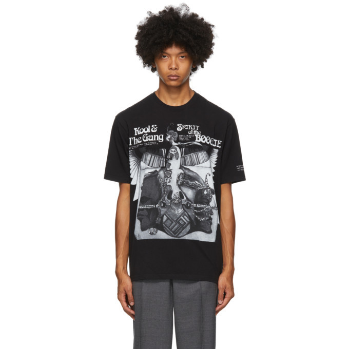 Photo: Moncler Genius 7 Moncler Fragment Hiroshi Fujiwara Black Kool and The Gang T-Shirt