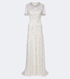 Jenny Packham Bridal Capture embellished tulle gown