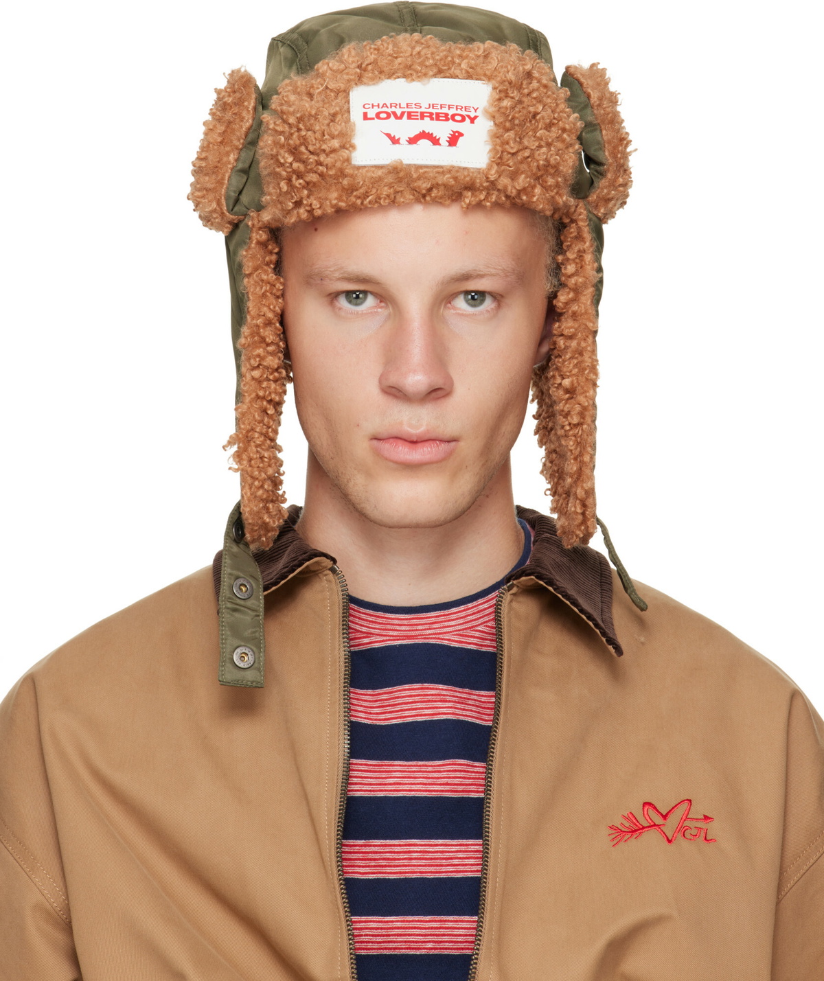Charles Jeffrey LOVERBOY Khaki Trapper Hat