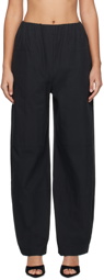 Paris Georgia Black Cocoon Trousers