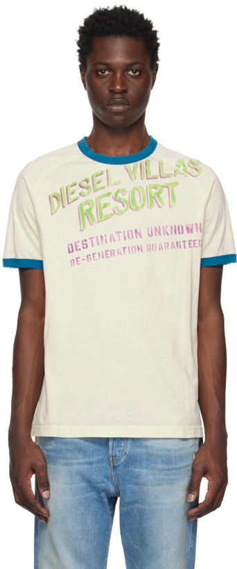 Photo: Diesel Off-White T-Dielan T-Shirt