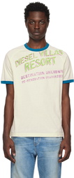 Diesel Off-White T-Dielan T-Shirt