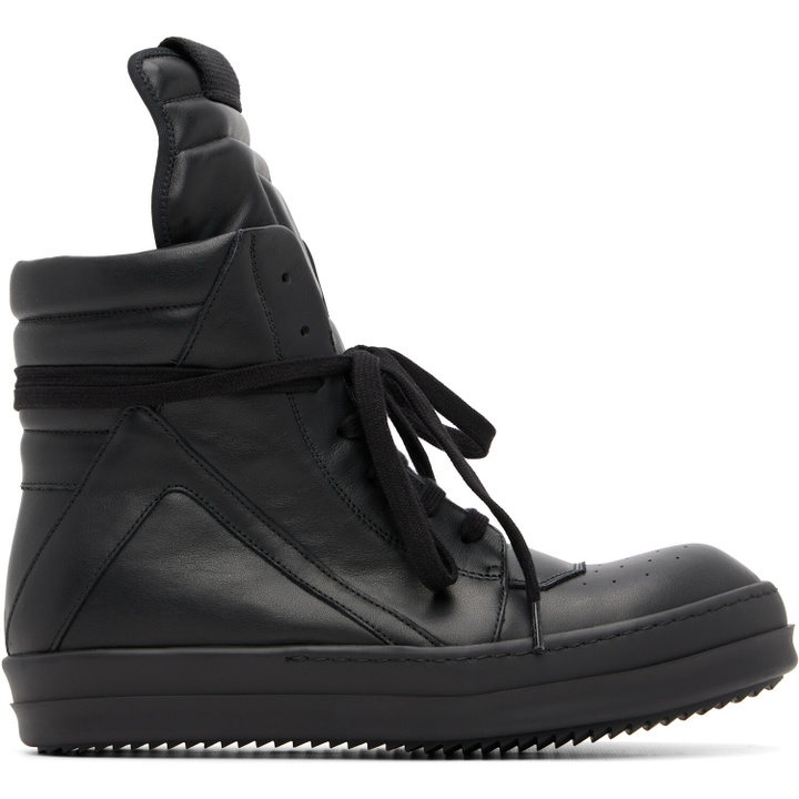 Photo: Rick Owens Black Tower Geobasket Sneakers