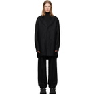 Rick Owens Black Concordian Shirt