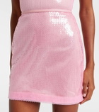 David Koma Sequined minidress