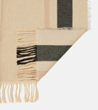 The Row Cadia cotton and linen scarf