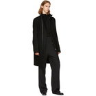 Rick Owens Black Tubeway Coat