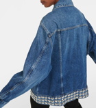 Khaite Studded denim jacket