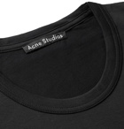 Acne Studios - Logo-Appliquéd Cotton-Jersey T-Shirt - Black