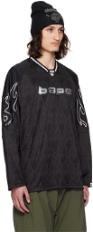 BAPE Black Flame Long Sleeve T-Shirt