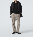 Agnona Cashmere half-zip sweater