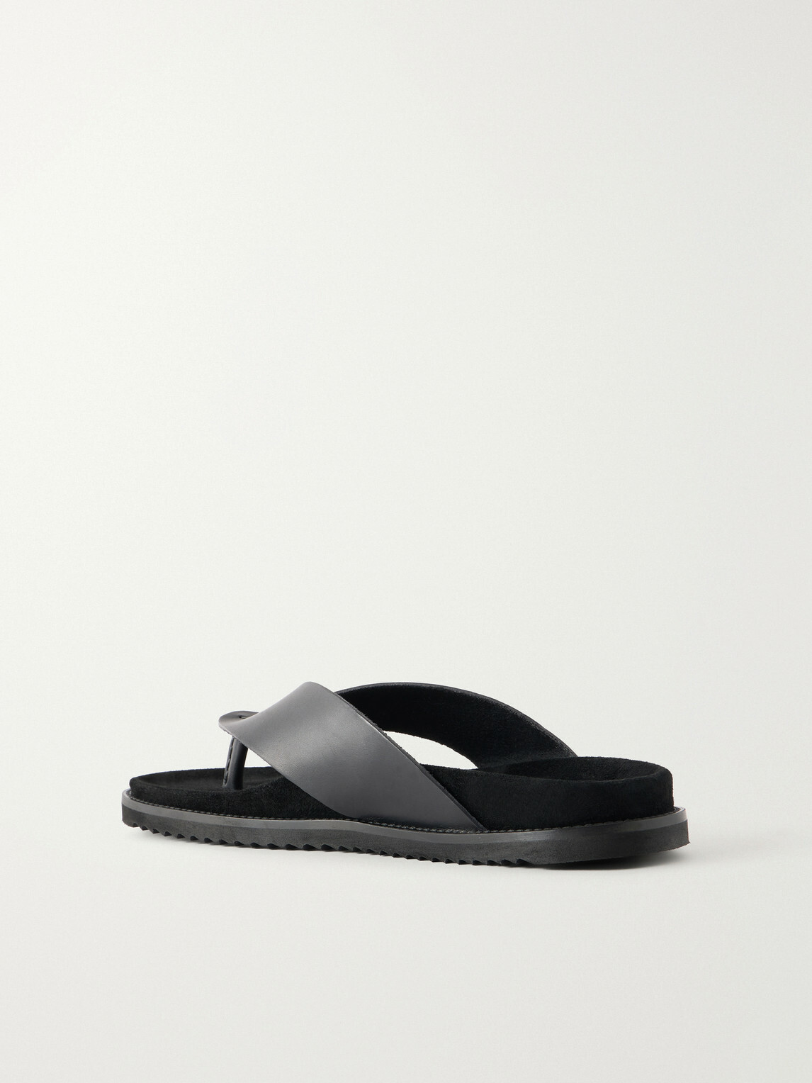Mr P. - Leather Sandals - Black