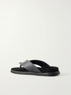 Mr P. - Leather Sandals - Black