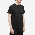 Snow Peak Men's Ropework T-Shirt in Black