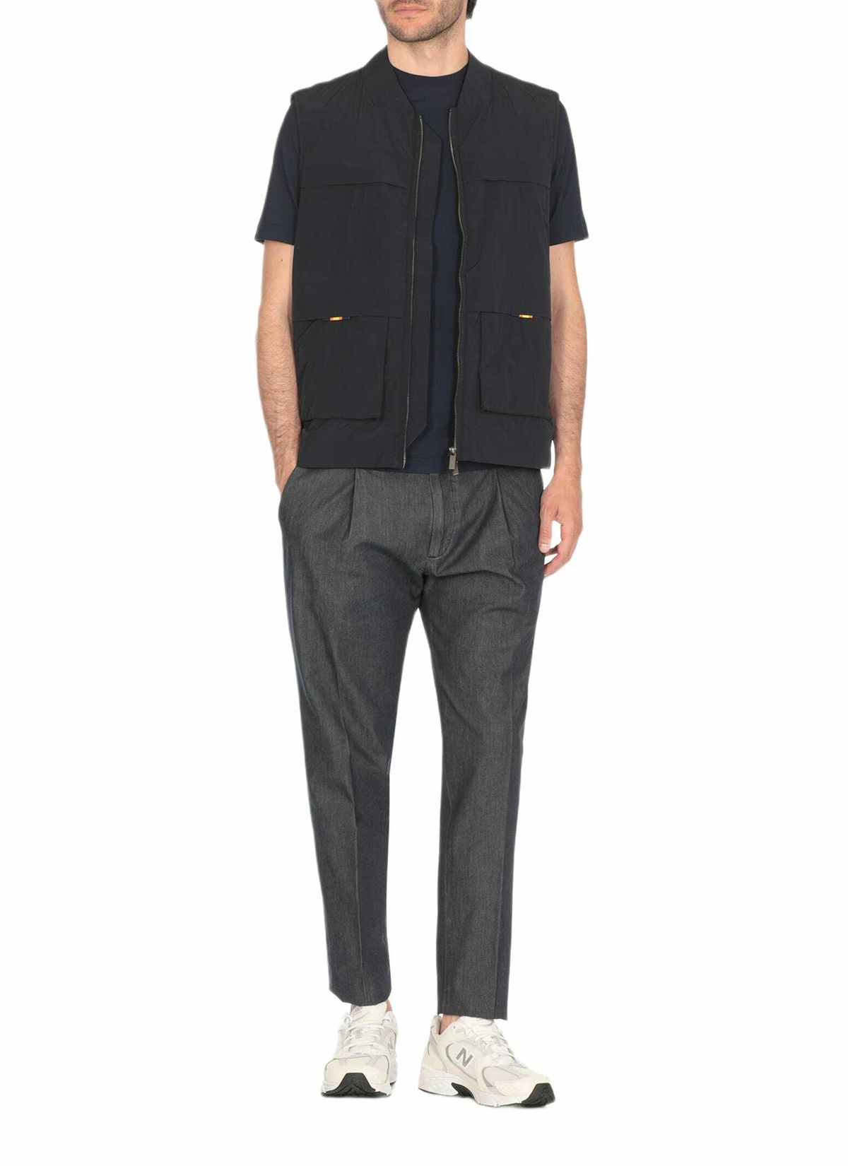 K-Way Erhin Cotton Like Sleeveless Jacket