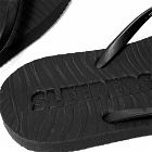 Sleepers Tapered Signature Flip Flop in Black