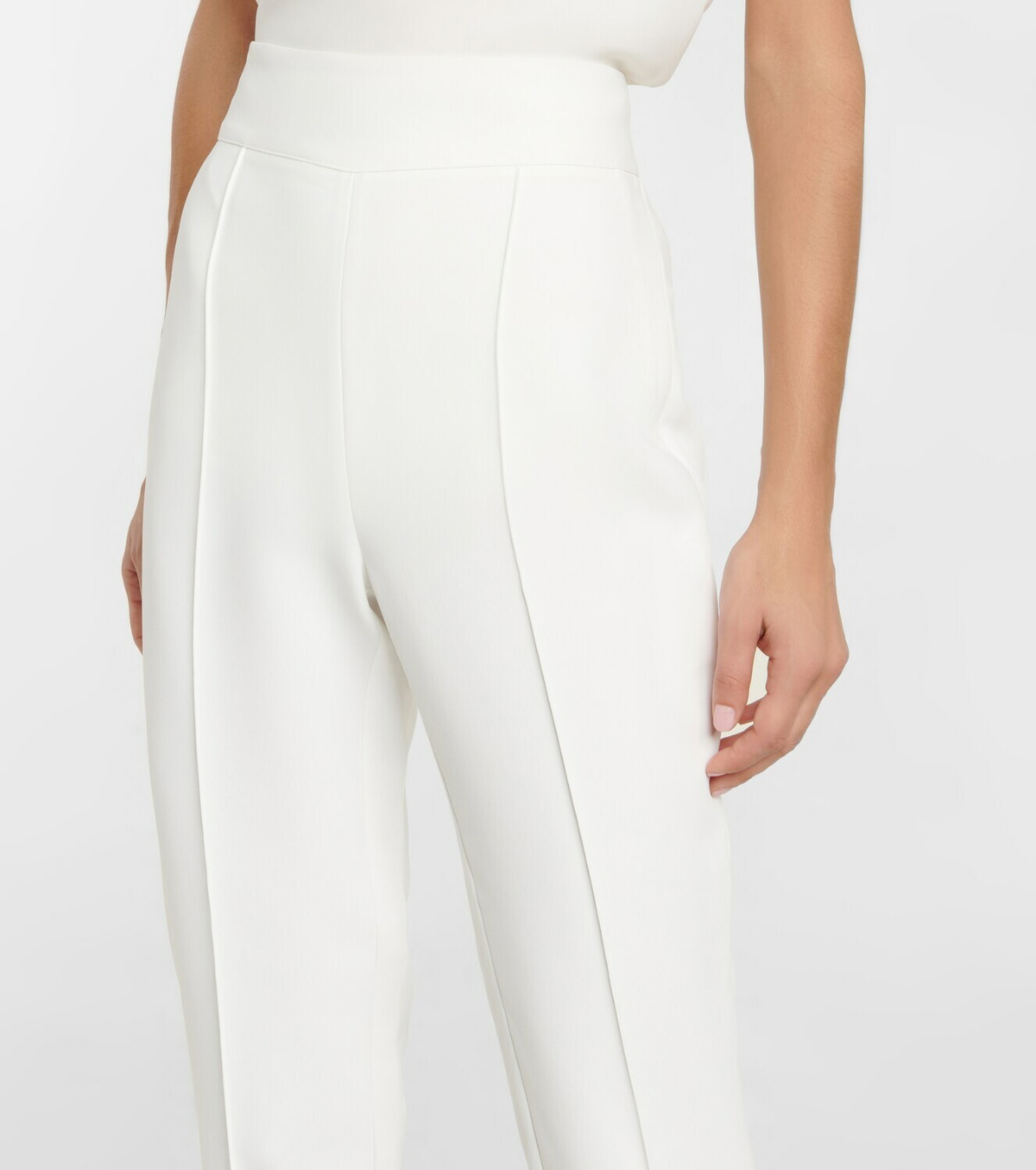 Maticevski High-rise slim fit pants