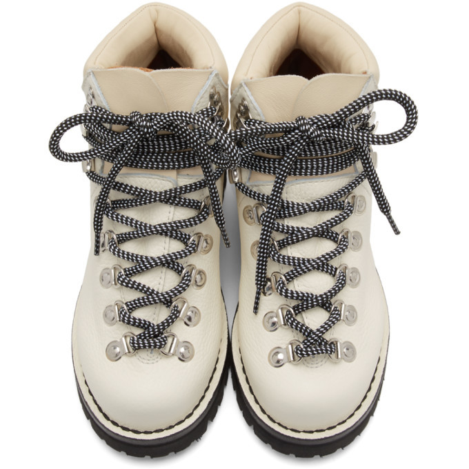 Proenza Schouler White Lace Up Hiking Boots Proenza Schouler