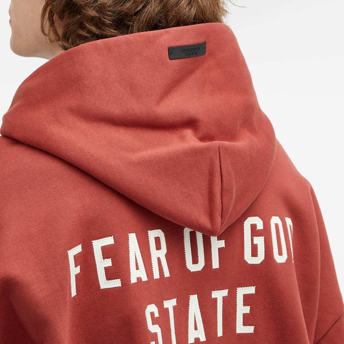 国内発送【FEAR OF GOD ESSENTIALS】HEAVY FLEECE HOODIE Fear of God Essentials Black Heavy Fleece Vintage Hoodie