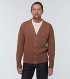 Jil Sander - Embroidered knitted cardigan