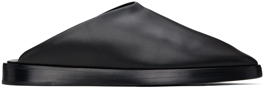 Fear of God Black Backless Mules