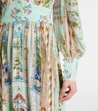 Camilla Crystal-embellished silk maxi dress