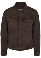 Tom Ford Patch Pocket Denim Jacket Brown