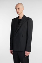 Sapio N 4 Blazer In Black Wool