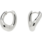 Tom Wood Twist Hoops Small Earrings