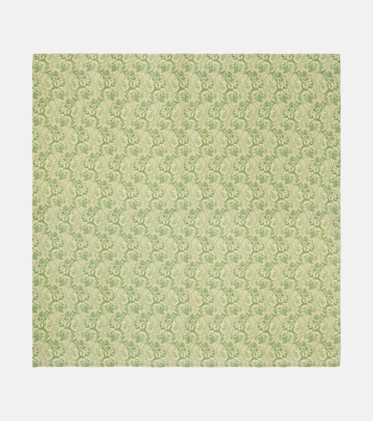 Cabana Iris floral linen tablecloth
