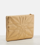 Dolce&Gabbana Devotion Mini metallic leather pouch