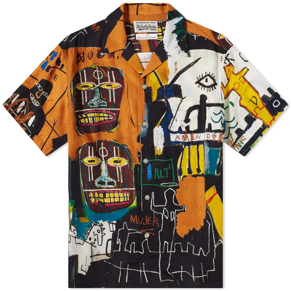 Wacko Maria Jean-Michel Basquiat Type 4 Hawaiian Shirt Wacko Maria