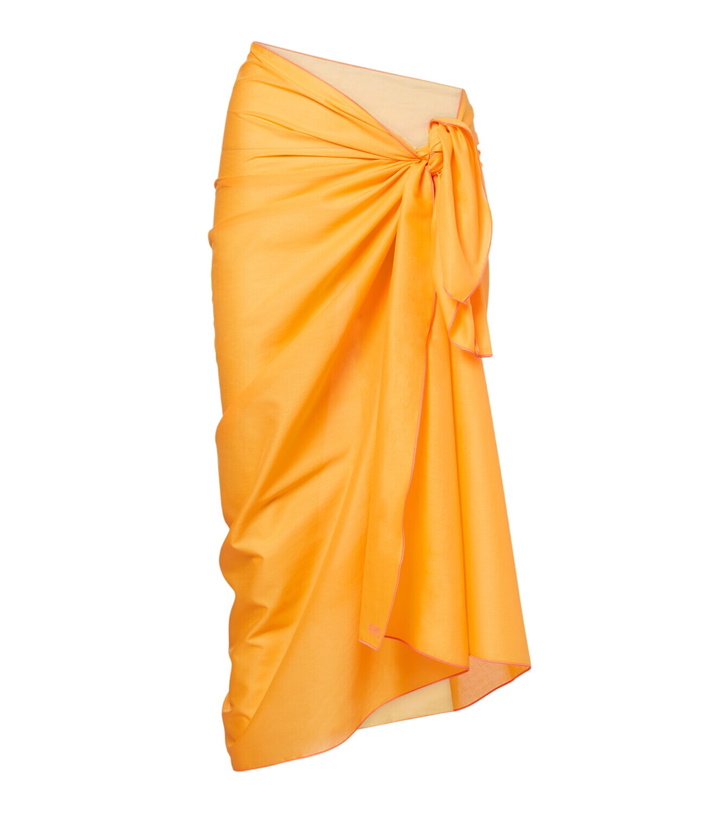 Photo: Eres Cabine cotton beach cover-up