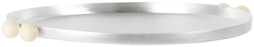 Natalia Criado SSENSE Exclusive Silver Stone Bowl Tray