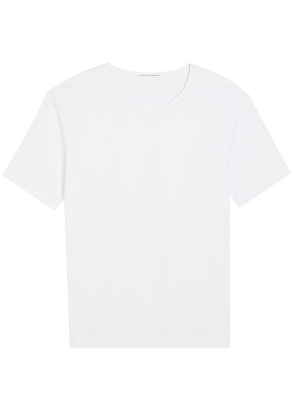 Photo: Maria Mcmanus Crew-neck Cotton T-shirt White