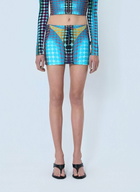 Jean Paul Gaultier Re-Edition Center Zip Mini Skirt